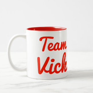 Caneca De Café Em Dois Tons Equipe Vick