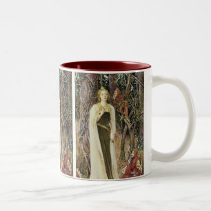 Caneca De Café Em Dois Tons Era uma vez