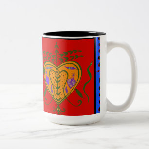 Caneca De Café Em Dois Tons Erzulie Love Spirit Spell