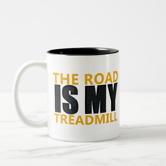 Caneca De Café Em Dois Tons Escada rolante (Esquerda)