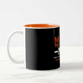 Caneca De Café Em Dois Tons Esclerose múltipla Perícia de Sobrevivência