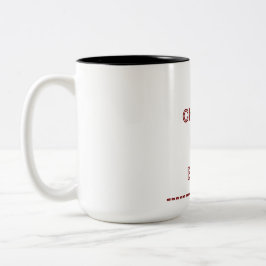 Caneca De Café Em Dois Tons Escolha a alegria todos os dias | Mug de Cotação M