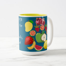 Caneca De Café Em Dois Tons Escritura