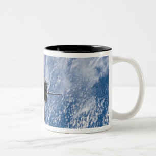 Caneca De Café Em Dois Tons Esforço 18 do vaivém espacial