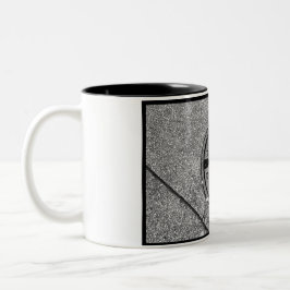 Caneca De Café Em Dois Tons esgoto de Chicago