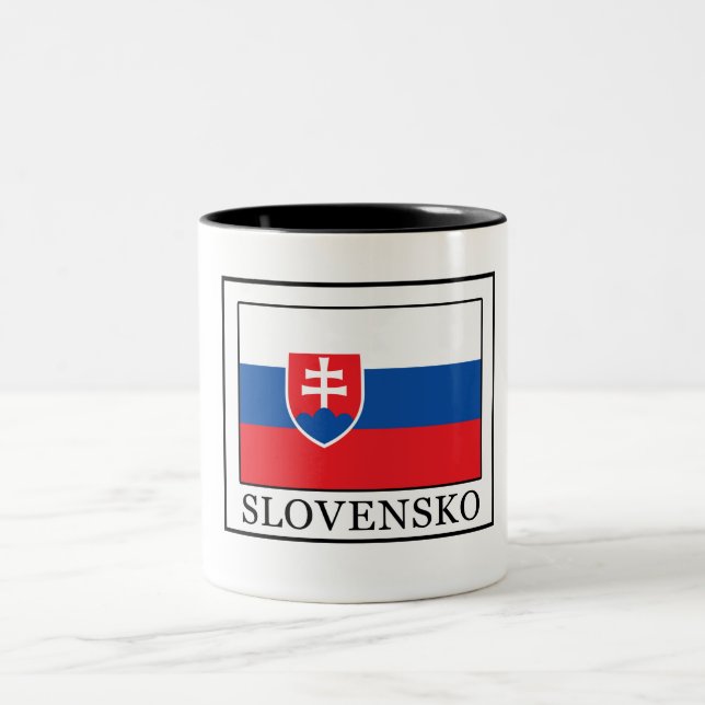 Caneca De Café Em Dois Tons Eslovênia (Centro)