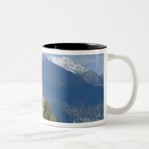 Caneca De Café Em Dois Tons Eslovênia, Bled, Lago Bled, Ilha Bled, Bled