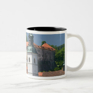 Caneca De Café Em Dois Tons ESLOVÊNIA, GORENJSKA, Skofja Loka: Igreja de St.