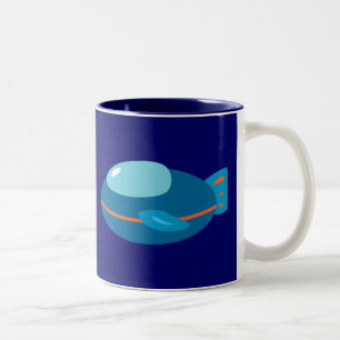 Caneca De Café Em Dois Tons Espaçador