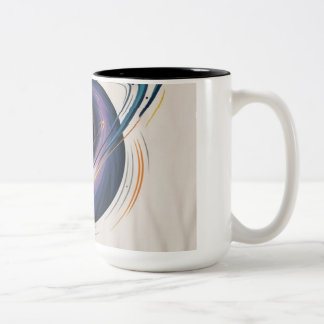 Caneca De Café Em Dois Tons espaço