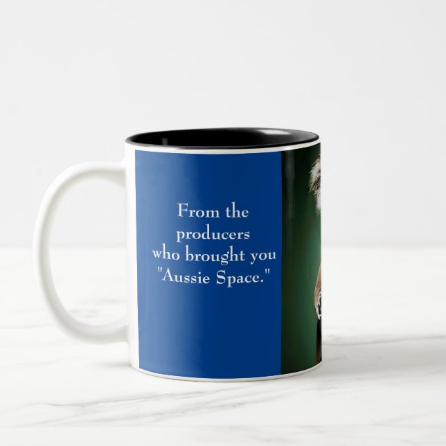 Caneca De Café Em Dois Tons Espaço Aussie- Mug (Esquerda)