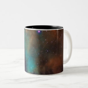 Caneca De Café Em Dois Tons Espaço maravilhoso