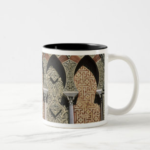 Caneca De Café Em Dois Tons Espanha, Córdova, mezquita moura, (mesquita).