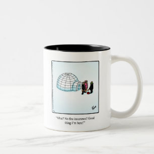 Caneca De Café Em Dois Tons "Espectickles" de Mug de Café de Seguro