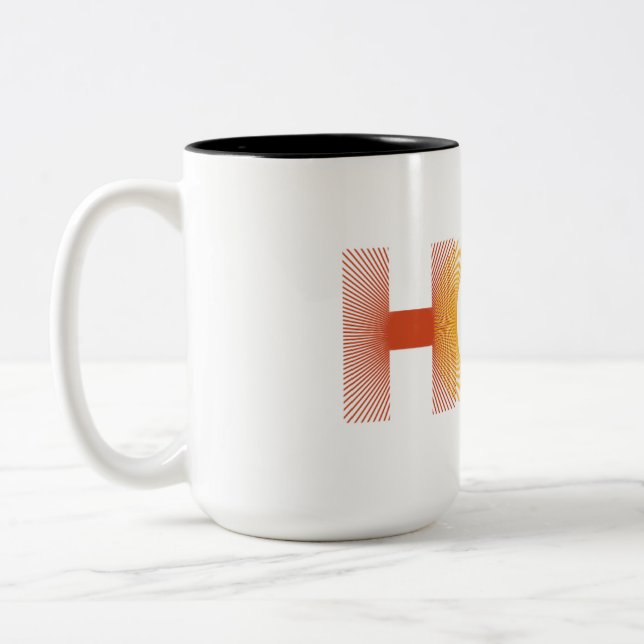 Caneca De Café Em Dois Tons esperança (Esquerda)