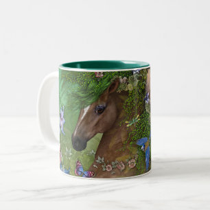 Caneca De Café Em Dois Tons Espírito Florestal: Mug de Verão