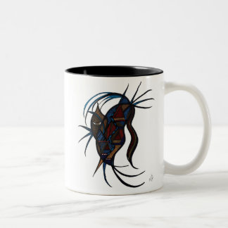 Caneca De Café Em Dois Tons Espírito mascarado