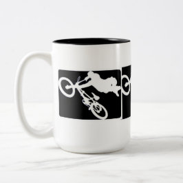 CANECA DE CAFÉ EM DOIS TONS ESPORTES BMX