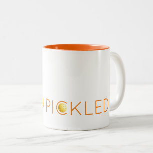 Caneca De Café Em Dois Tons Esportes de Esportes de Estilo Escolhidos Bolas Am