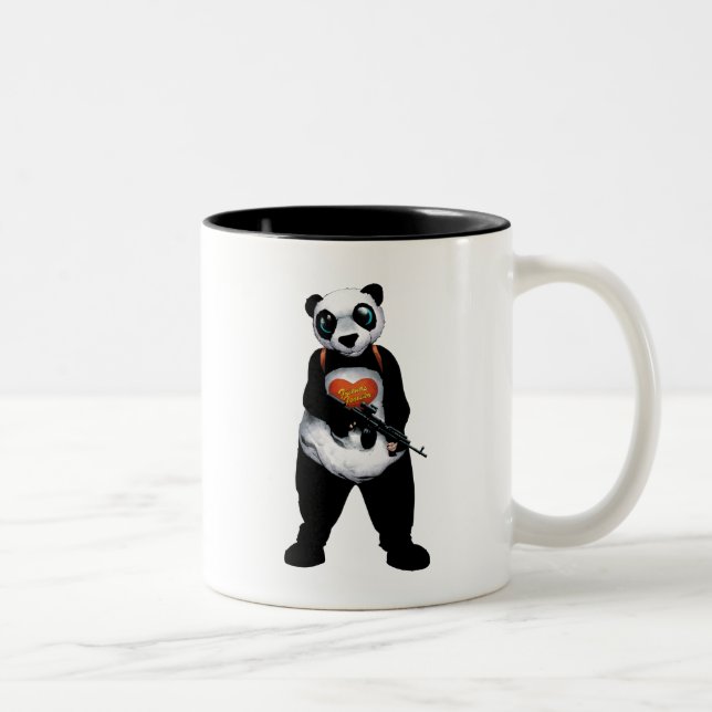 Caneca De Café Em Dois Tons Esquadrão Suicida | Panda (Direita)