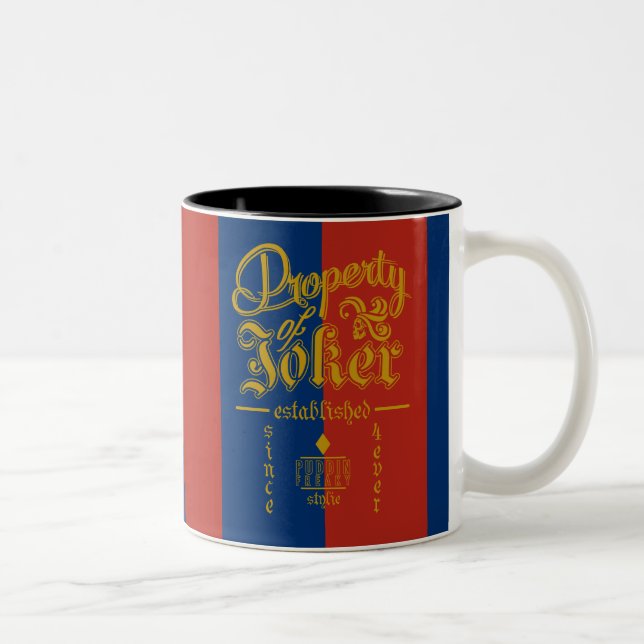 Caneca De Café Em Dois Tons Esquadrão Suicida | Puddin Freaky (Direita)