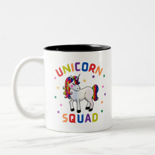 Caneca De Café Em Dois Tons Esquadrão Unicorn