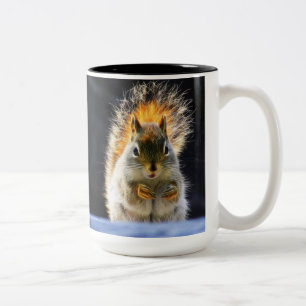 Caneca De Café Em Dois Tons Esquilo 001