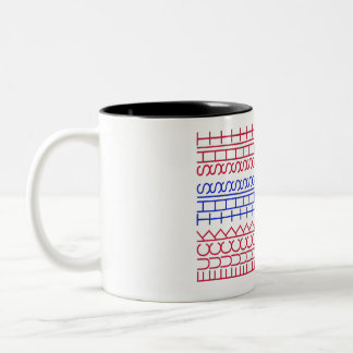 Caneca De Café Em Dois Tons Essa Porra de Mensagem Oculta- Café Branco Engraça