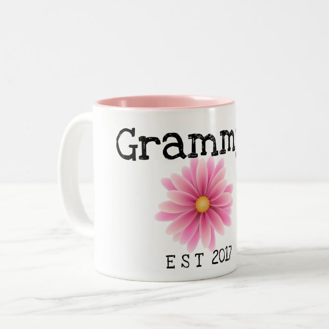 Caneca De Café Em Dois Tons est grammy (Frente Esquerda)