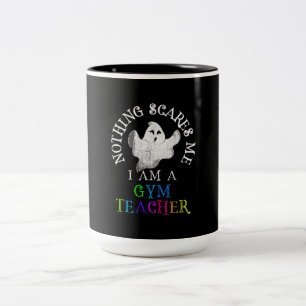 Caneca De Café Em Dois Tons Esta é a minha fantasia de professor de ginástic