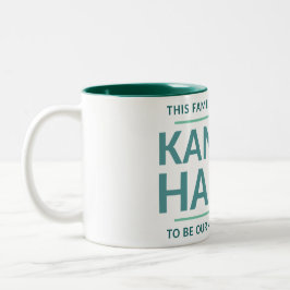 CANECA DE CAFÉ EM DOIS TONS ESTA FAMÍLIA ESTÁ VOTANDO EM...