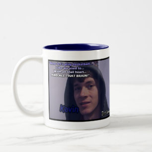 Caneca De Café Em Dois Tons Esta mostra & nenhumas outro: Kevin