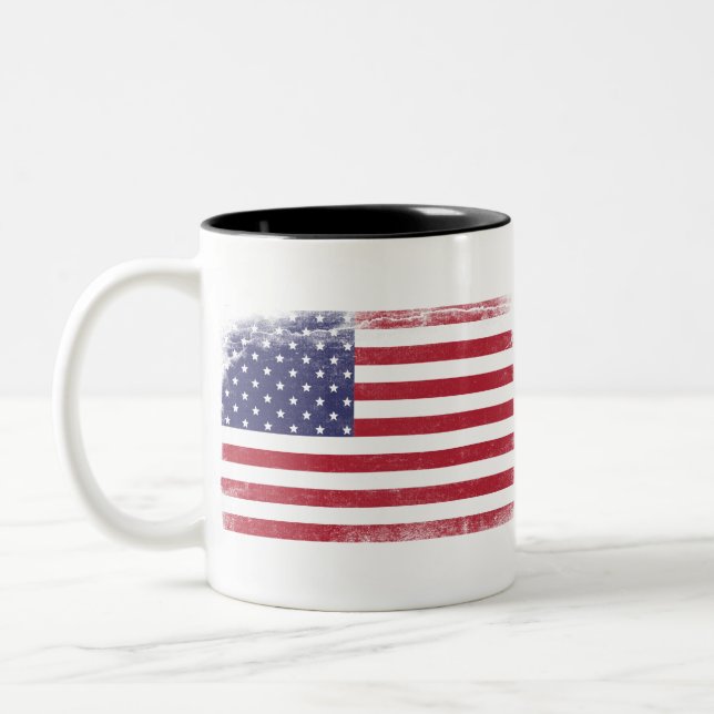Caneca De Café Em Dois Tons Estados Unidos da América (Esquerda)