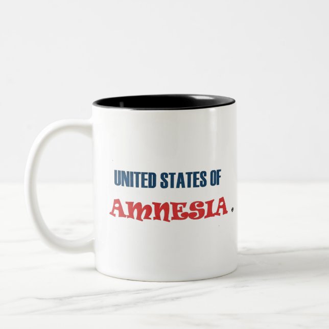 CANECA DE CAFÉ EM DOIS TONS ESTADOS UNIDOS DA AMNÉSIA (Esquerda)