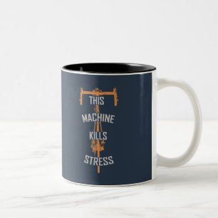Caneca De Café Em Dois Tons Este Computador Matar o Stress