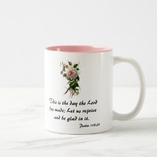 Caneca De Café Em Dois Tons Este é o dia onde o senhor fez…