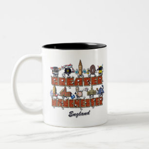 Caneca De Café Em Dois Tons Este é o Grande Manchester