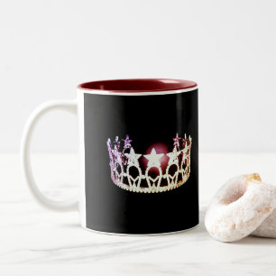 Caneca De Café Em Dois Tons Estilo americano Silver Crown Mug