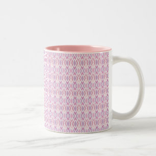 Caneca De Café Em Dois Tons Estilo Rosa