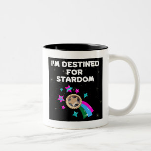 Caneca De Café Em Dois Tons Estou Destinado à Stardom