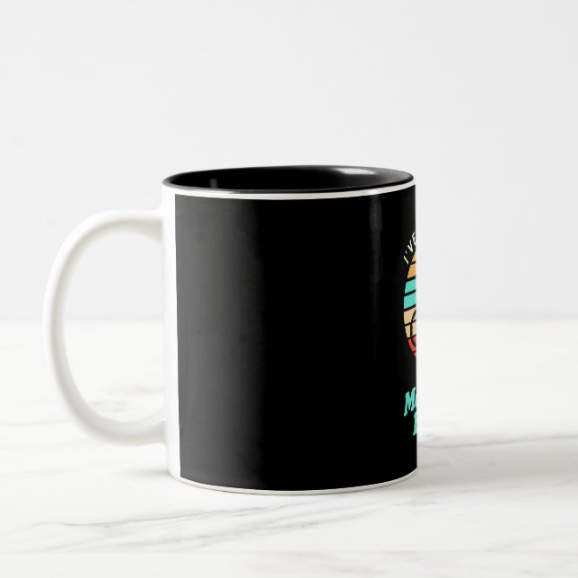 Caneca De Café Em Dois Tons Estou Indo Para A Bicicleta Montanha (Esquerda)