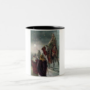 Caneca De Café Em Dois Tons Estrela de Bethlehem Mug
