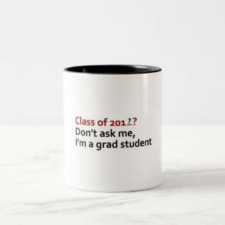 Caneca De Café Em Dois Tons estudante licenciado