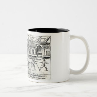 Caneca De Café Em Dois Tons Estudantes de Tuebinger