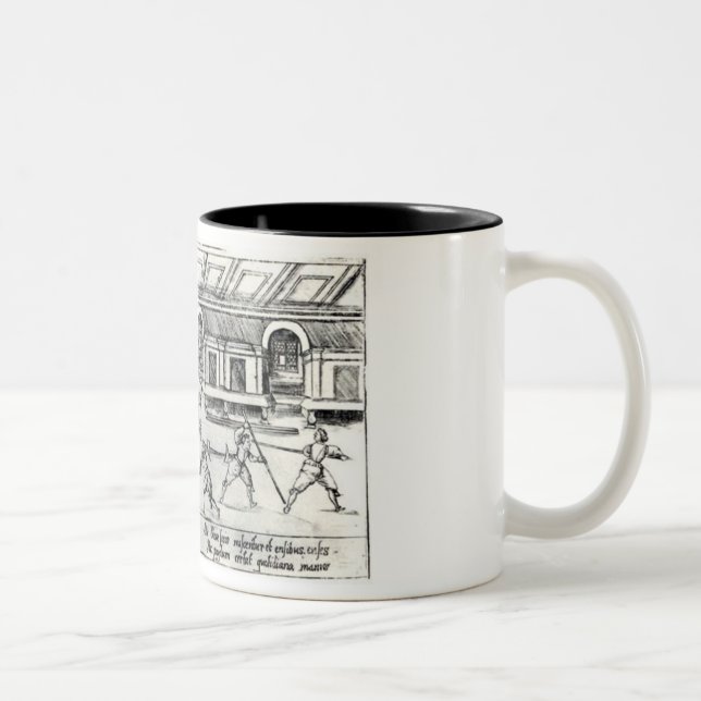Caneca De Café Em Dois Tons Estudantes de Tuebinger (Direita)