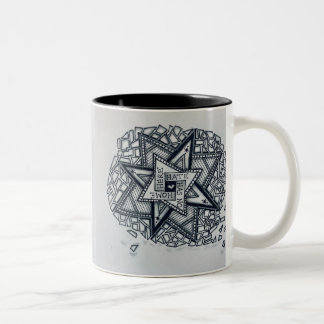 Caneca De Café Em Dois Tons Estúdio 40: O Ódio Não Tem Casa Aqui Mug