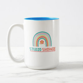 Caneca De Café Em Dois Tons Estúdio Sombra