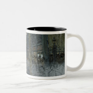 Caneca De Café Em Dois Tons Estudo para Les Halles, 1893