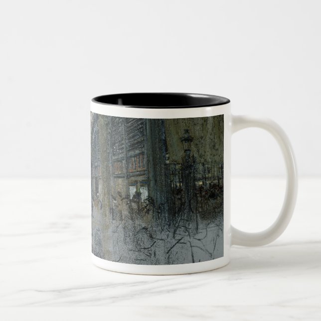 Caneca De Café Em Dois Tons Estudo para Les Halles, 1893 (Direita)