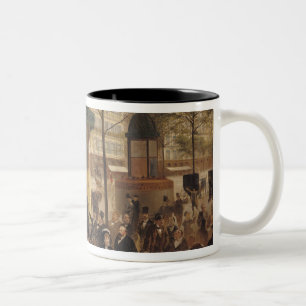 Caneca De Café Em Dois Tons Estudo para um panorama